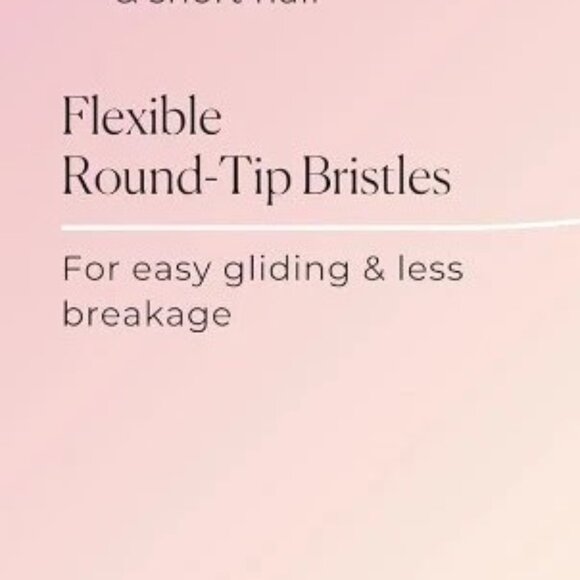 NEW!! Pink Curl Defining Brush, Bristle Styling Brush for Curly Hair - Picture 7 of 8